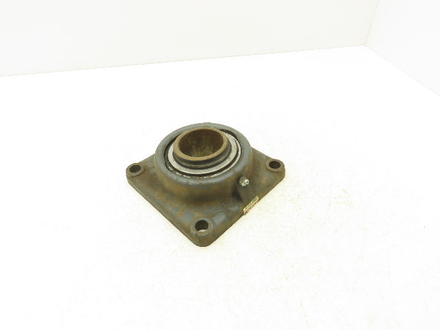 Fafnir RCJ 2 3/8 Flange Ball Bearing Unit 2 3/8" Bore 4 Bolt No Locking Collar