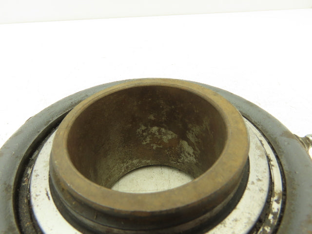 Fafnir RCJ 2 3/8 Flange Ball Bearing Unit 2 3/8" Bore 4 Bolt No Locking Collar