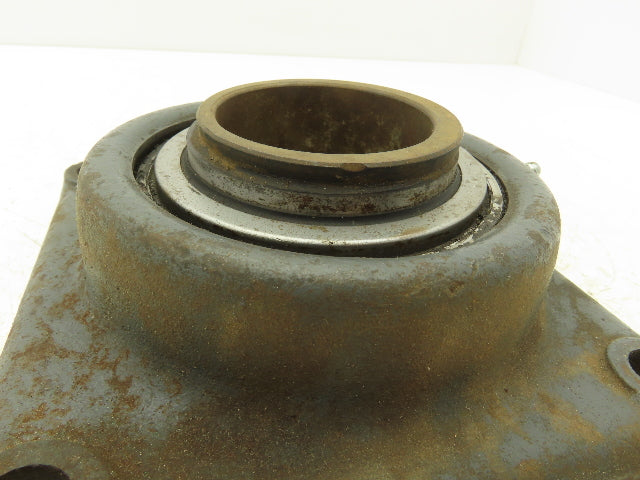 Fafnir RCJ 2 3/8 Flange Ball Bearing Unit 2 3/8" Bore 4 Bolt No Locking Collar