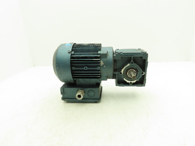 Sew Eurodrive WA20DT71D4 Gearmotor 10:1 Ratio 166rpm 1/2Hp 460V 20mm Hollow Shaft