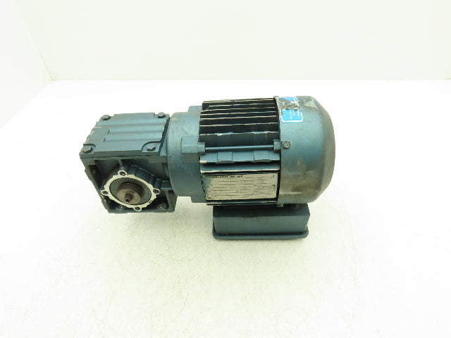 Sew Eurodrive WA20DT71D4 Gearmotor 10:1 Ratio 166rpm 1/2Hp 460V 20mm Hollow Shaft