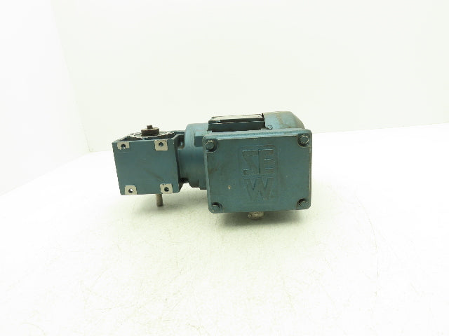 Sew Eurodrive WA20DT71D4 Gearmotor 10:1 Ratio 166rpm 1/2Hp 460V 20mm Hollow Shaft