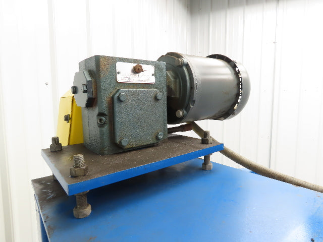 Spartec Portable Chip Conveyor 18"Belt 36" Infeed 50"H Discharge 230/460V 10'OAL