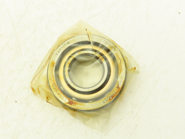 Fafnir 7305WN Angular Contact Ball Bearing 25mm-ID x 62mm-OD x 17mm-W Lot Of 2