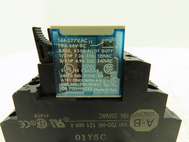 Allen-Bradley 700-HK36Z24 Terminal Block Relay 24V Coil 700-HN 121 Lot of 12