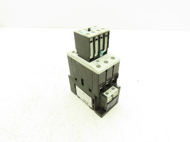 Siemens 3RT1036-1AG24 Motor Starter Contactor w/Varistor 50HP 600V 3PH 120V Coil