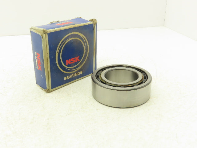NSK NSK 3212 Ball Bearing Angular Contact 60mm-ID x 110mm-OD x 36.5mm-Width