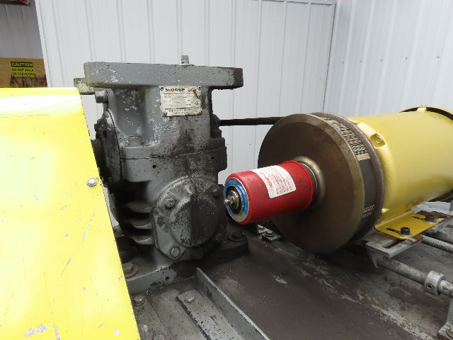 Portable Incline Conveyor Parts Dryer w/Fan 16" Stainless Mesh Belt 84"L 480V
