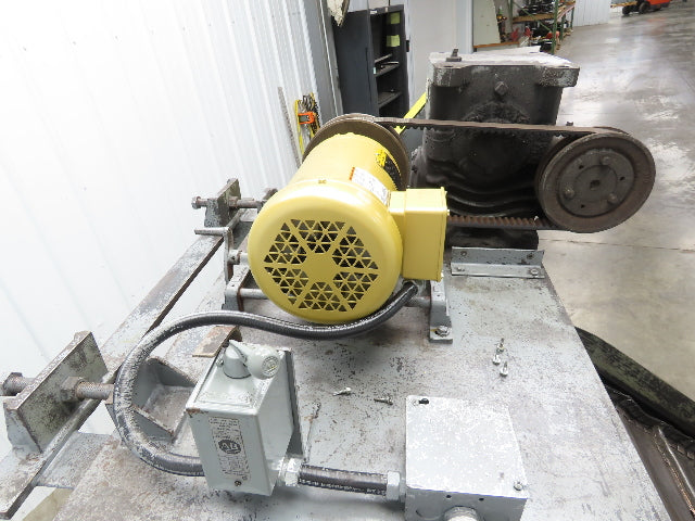 Portable Incline Conveyor Parts Dryer w/Fan 16" Stainless Mesh Belt 84"L 480V