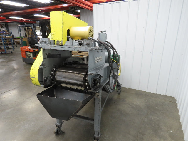 Portable Incline Conveyor Parts Dryer w/Fan 16" Stainless Mesh Belt 84"L 480V