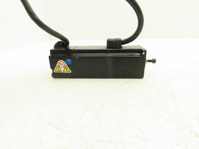 Yaskawa SGMAV-01ANA-YR14 AC Servo Motor 0.318Nm 100W 200VAC 3Ph 3000rpm