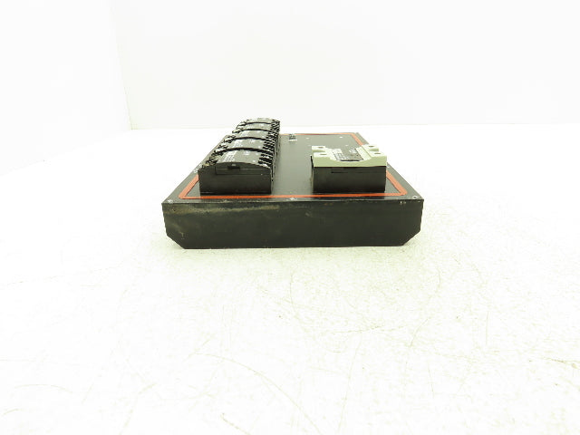 Carlo Gavazzi RM1A48D50S18 Solid State Relay 480V 50A SSR Heat Sink w/6 Relays