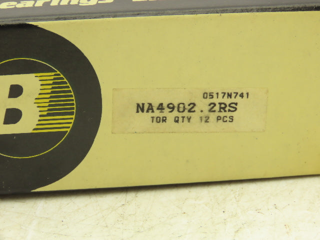 Bearings Limited NA4902.2RS Needle Bearing 15mm-ID x 28mm-OD x 14mm-W Lot Of 4