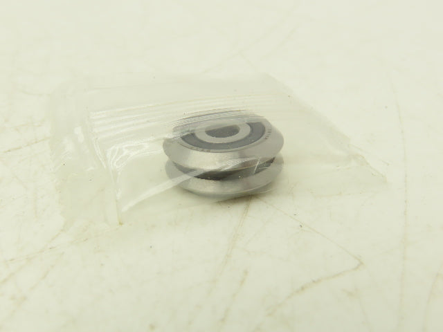 Bishop Wisecarver W1X Rail Wheel DualVee .1875"ID x .771-OD x .310-W Lot Of 3
