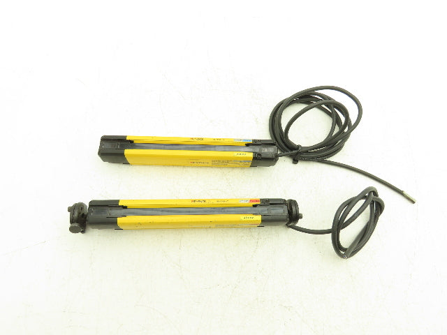 Keyence GL-R12H Safety Light Curtain Transmitter & Receiver Set 25mm x 220mm 15m