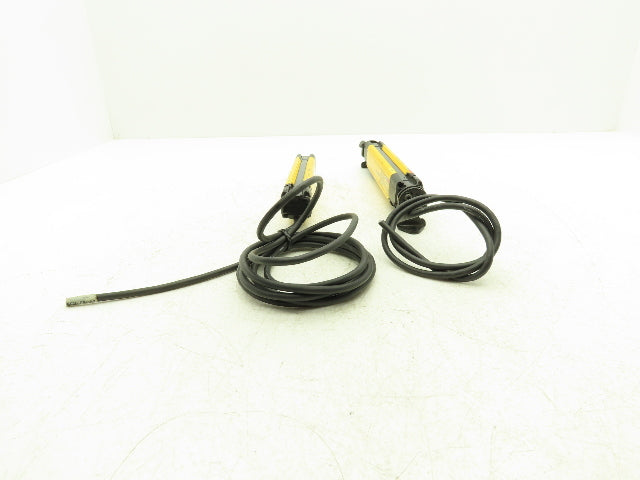 Keyence GL-R12H Safety Light Curtain Transmitter & Receiver Set 25mm x 220mm 15m