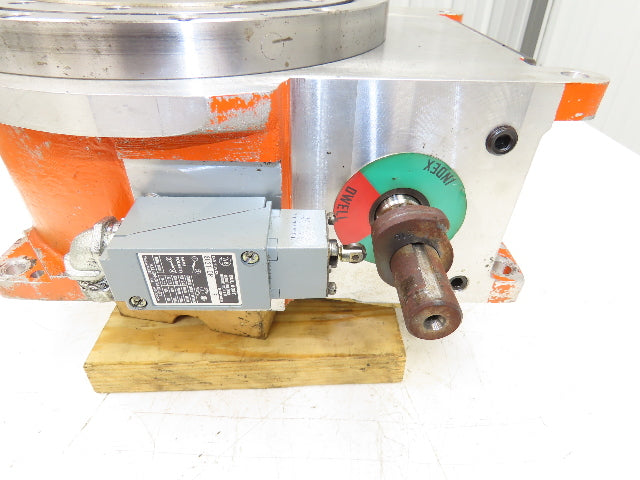 Pick Omatic 33-12-270 Rotary Index Table 270mm 1-Stop Limit Switch -No motor