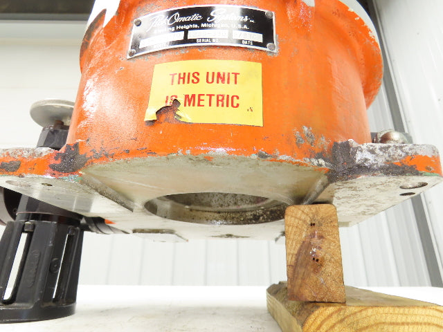 Pick Omatic 33-12-270 Rotary Index Table 270mm 1-Stop Limit Switch -No motor