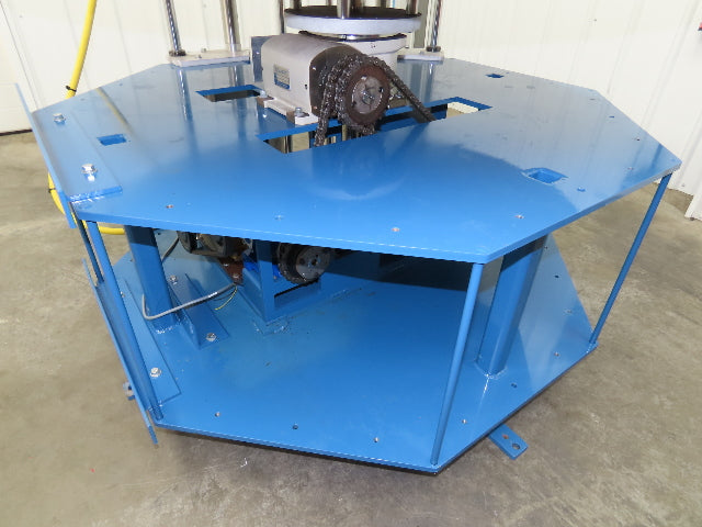 Sankyo 11AD-08128R Rotary Table Indexer 8 Position Rotator 1Hp 3" Lifter