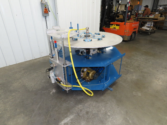 Sankyo 11AD-08128R Rotary Table Indexer 8 Position Rotator 1Hp 3" Lifter