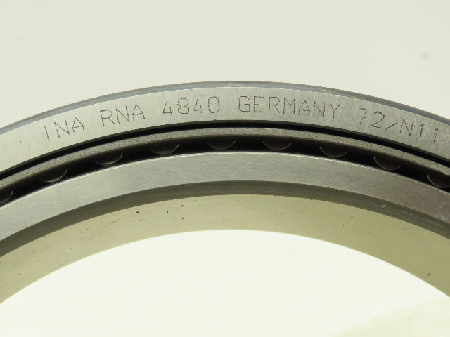 INA RNA4840 Needle Roller Bearing w/Inner Ring 200mm-ID x 250mm-OD x 50mm-W