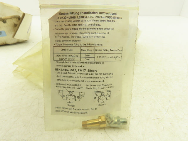 NSK LAH35EM Linear Motion Guide 48mm X 100mm Rail 35mm