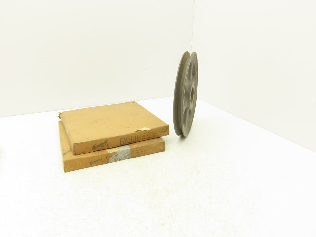 Browning BK90H Single Groove Pulley 8.75"OD Use Split Taper H Bushing Lot Of 2