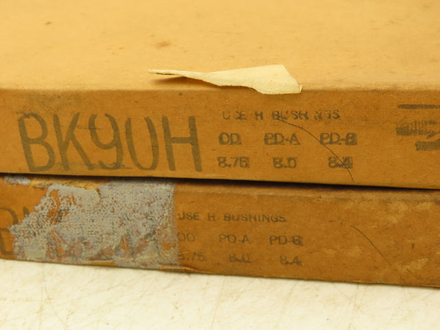 Browning BK90H Single Groove Pulley 8.75"OD Use Split Taper H Bushing Lot Of 2