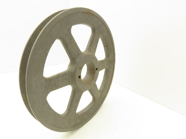 Browning BK90H Single Groove Pulley 8.75"OD Use Split Taper H Bushing Lot Of 2