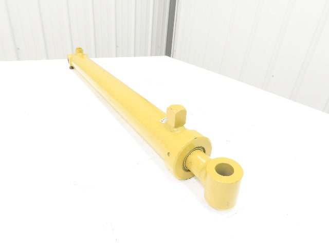 Welded Hydraulic Cylinder 2.5" Bore 25" Stroke Cross-Tube SAE Ports 36"OAL
