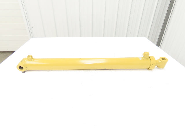 Welded Hydraulic Cylinder 2.5" Bore 25" Stroke Cross-Tube SAE Ports 36"OAL