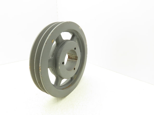 Browning 2TB94 V-Belt Pulley 2 Groove 9.75"-OD Split Taper Type Q1 Bushing