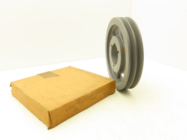 Browning 2TB94 V-Belt Pulley 2 Groove 9.75"-OD Split Taper Type Q1 Bushing