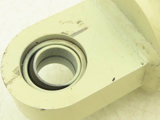 Welded Hydraulic Cylinder 3" Bore 8" Stroke Swivel Eye Mount SAE Ports