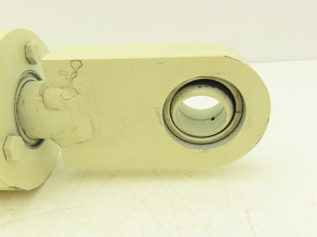 Welded Hydraulic Cylinder 3" Bore 8" Stroke Swivel Eye Mount SAE Ports
