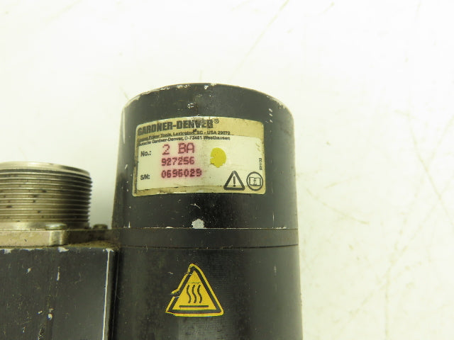 Gardner Denver 2 BA 927256 Servo Nutrunner Inline Tool w/Transducer Spline End