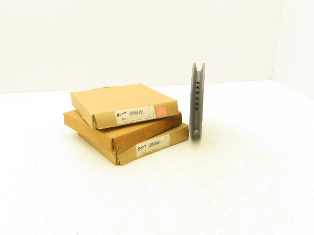 Browning BK62H Single Groove Pulley 5.9"-OD A-B Section Belt H Bushing Lot Of 3