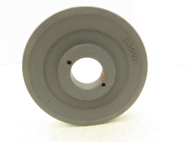 Browning BK62H Single Groove Pulley 5.9"-OD A-B Section Belt H Bushing Lot Of 3