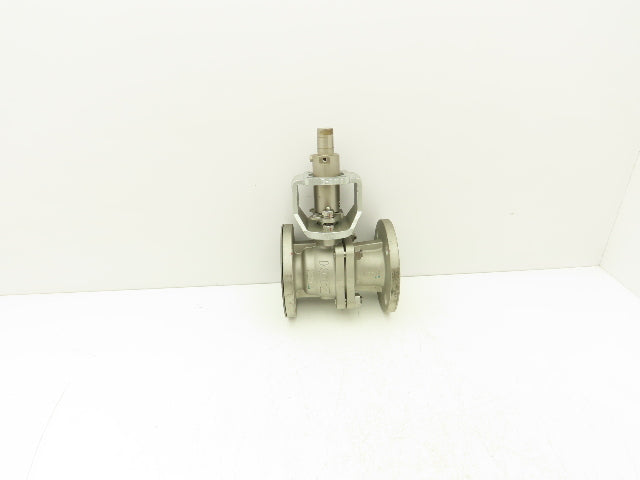 Kitz 10K-50 Stainless Ball Valve 2" Flanged DN50 Class 10K -No Handle