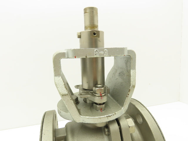 Kitz 10K-80 Stainless Ball Valve 3" Flanged DN80 Class 10K -No Handle