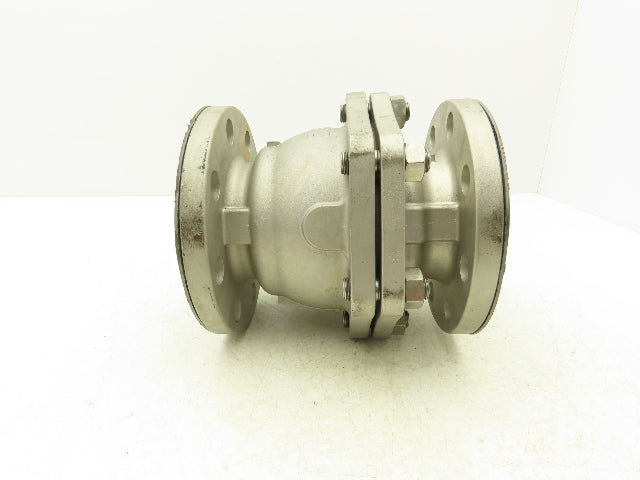 Kitz 10K-80 Stainless Ball Valve 3" Flanged DN80 Class 10K -No Handle