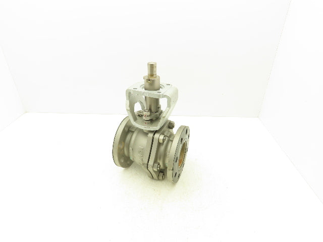 Kitz 10K-80 Stainless Ball Valve 3" Flanged DN80 Class 10K -No Handle