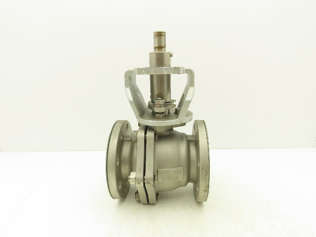 Kitz 10K-80 Stainless Ball Valve 3" Flanged DN80 Class 10K -No Handle