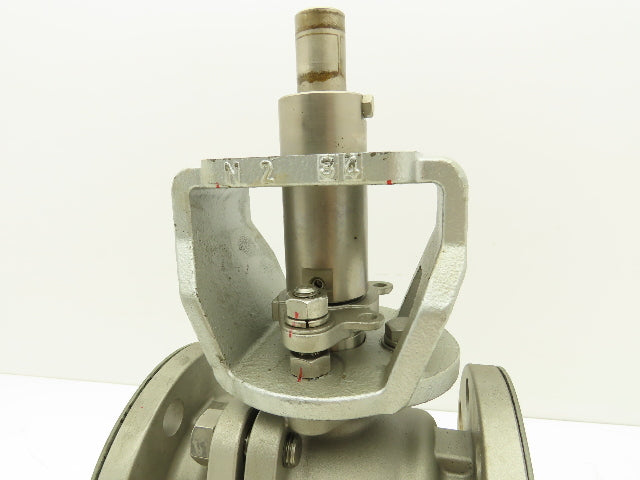 Kitz 10K-80 Stainless Ball Valve 3" Flanged DN80 Class 10K -No Handle