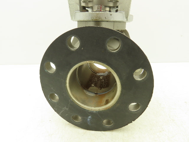 Kitz 10K-80 Stainless Ball Valve 3" Flanged DN80 Class 10K -No Handle