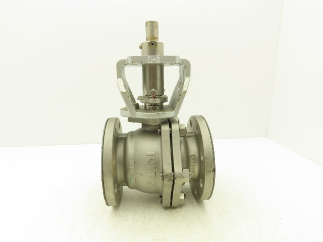 Kitz 10K-80 Stainless Ball Valve 3" Flanged DN80 Class 10K -No Handle