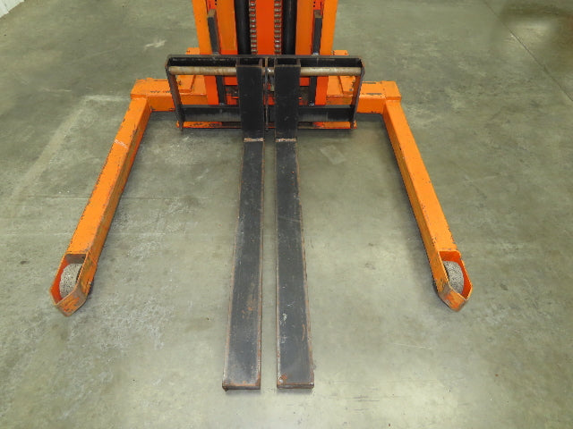 Presto PSA2762 Manual Walkie Straddle Pallet Stacker 12V Lift 2700 Lb 60" Truck