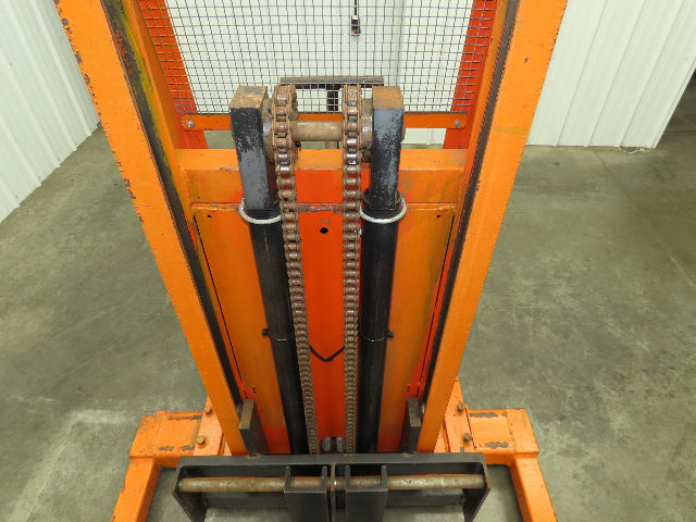 Presto PSA2762 Manual Walkie Straddle Pallet Stacker 12V Lift 2700 Lb 60" Truck