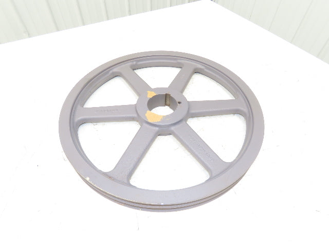 Browning 2TB184 2 Groove 18 3/4" OD Pulley A-B Belts Q1 Series Bushing