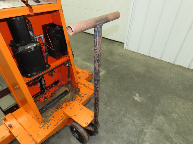 Presto PSA2762 Manual Walkie Straddle Pallet Stacker 12V Lift 2700 Lb 60" Truck
